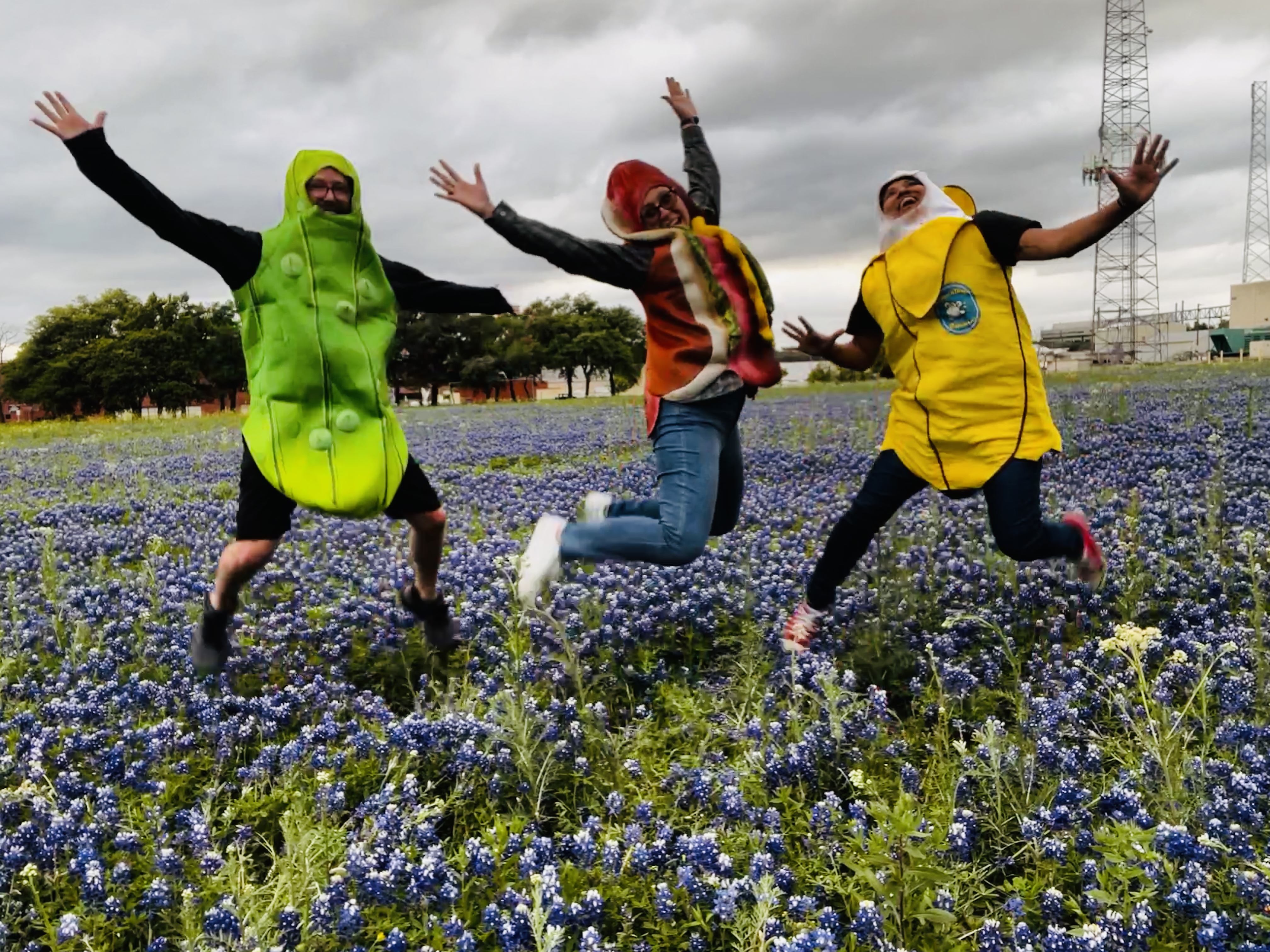 Photoshoot in costumes